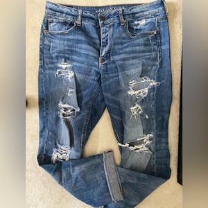 Ripped Tomgirl Jeans